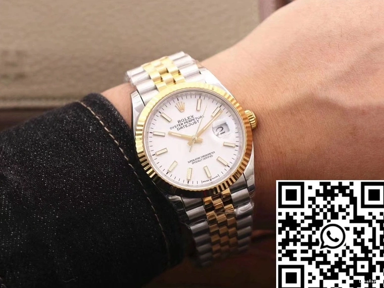 Rolex EW Factory Datejust Dial White M126233-0019 0324